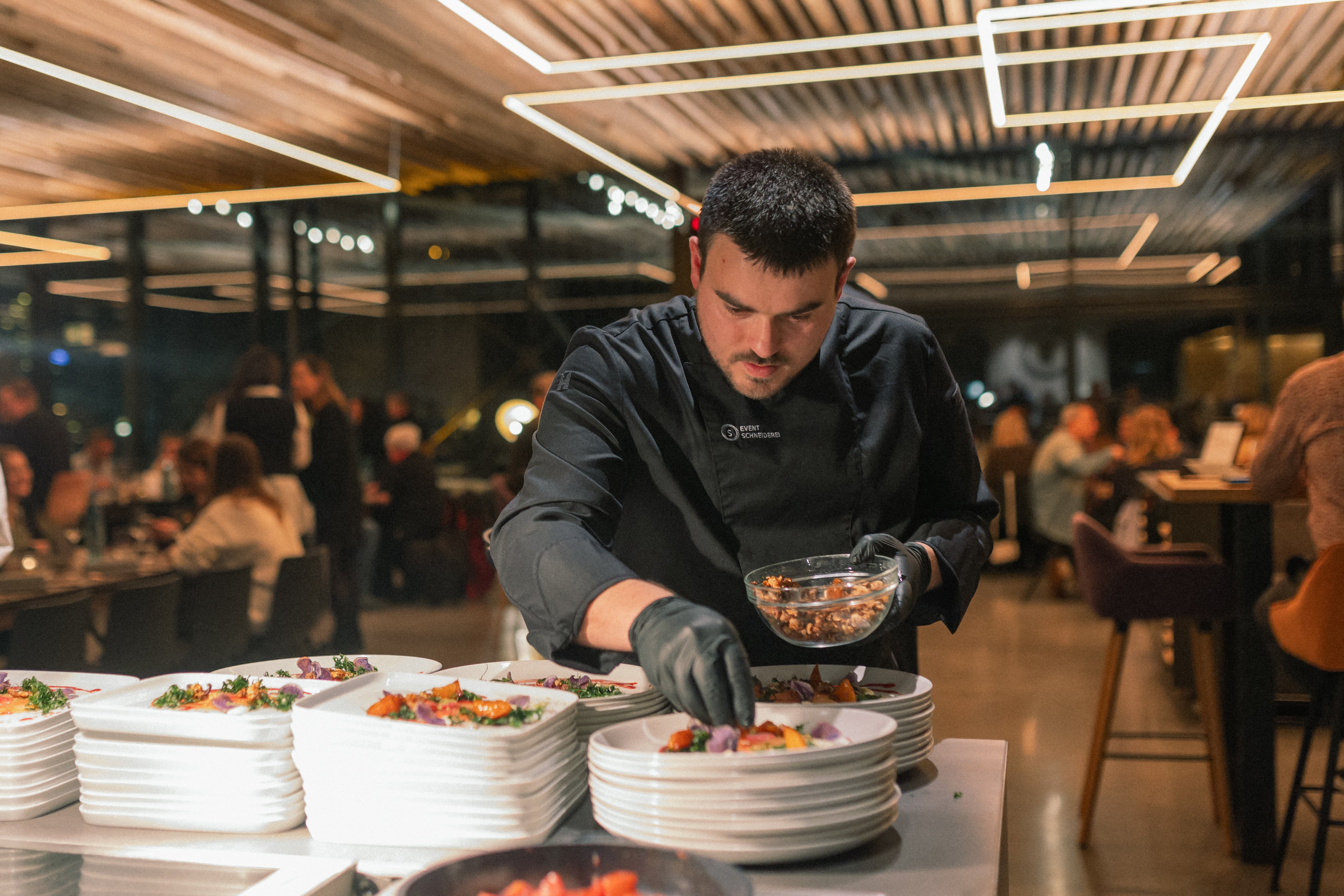 Exklusive Küchenparty