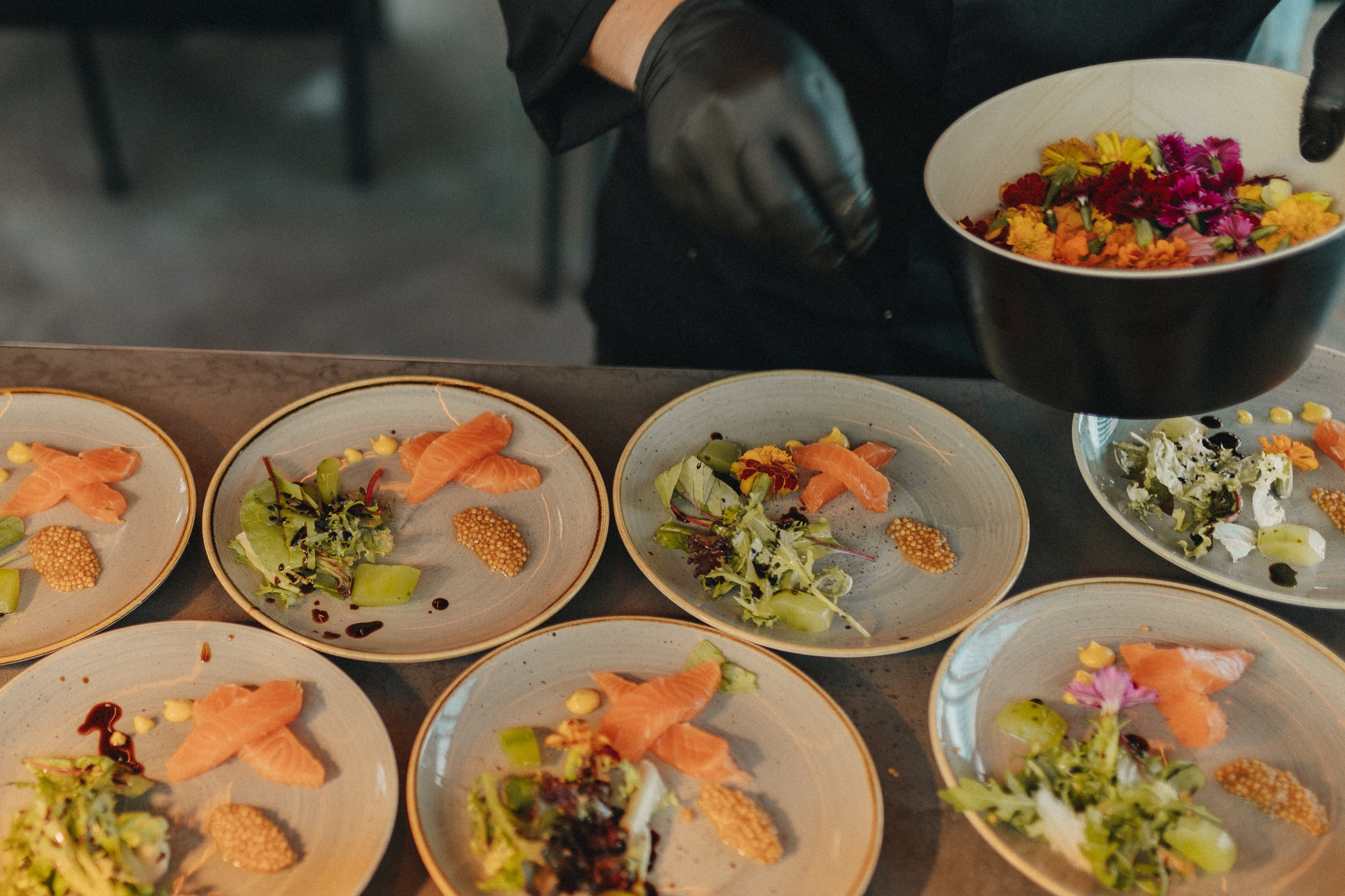 Exklusive Küchenparty